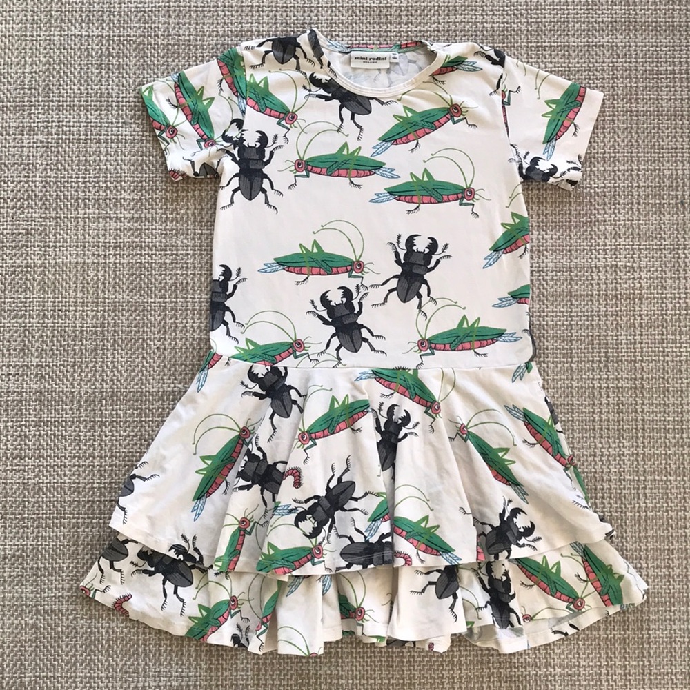 Mini Rodini Organic Dress (girls' size 10-11)